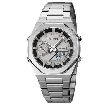 Skmei 1816SIWT Silver-White 1080-1846 фото