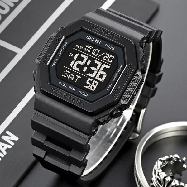 Skmei 1988BK Black 1080-1803 фото