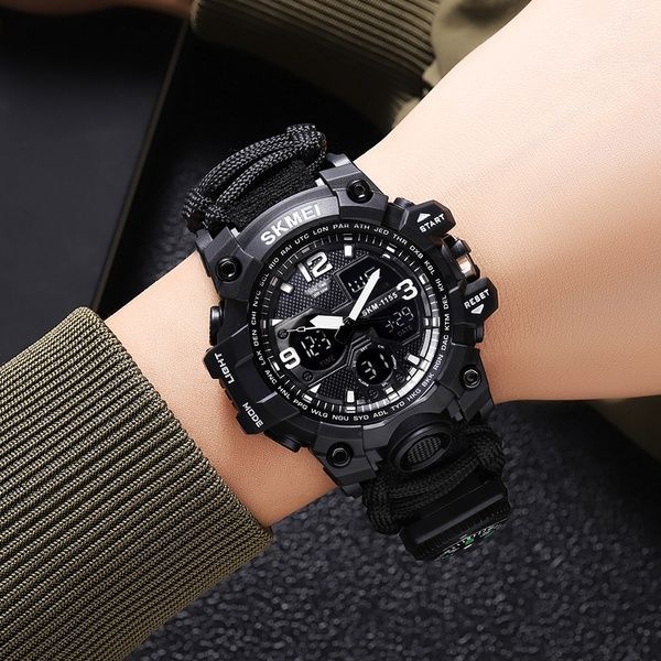 Skmei 1155BNBK Black 1080-2539 фото