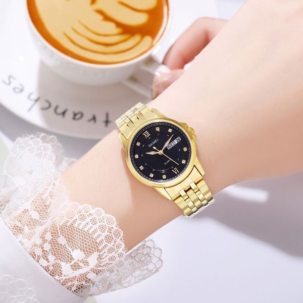 Skmei 2085GDBK Gold-Black 1080-2342 фото