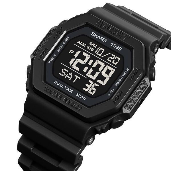 Skmei 1988BK Black 1080-1803 фото