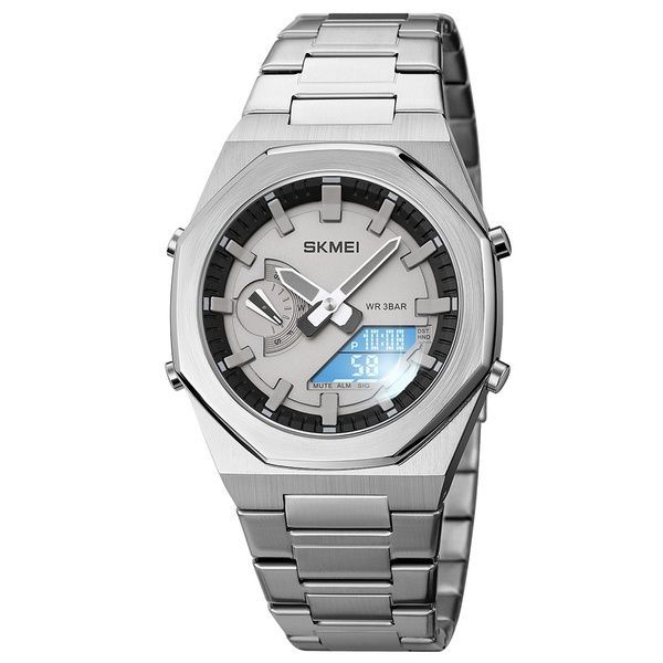 Skmei 1816SIWT Silver-White 1080-1846 фото