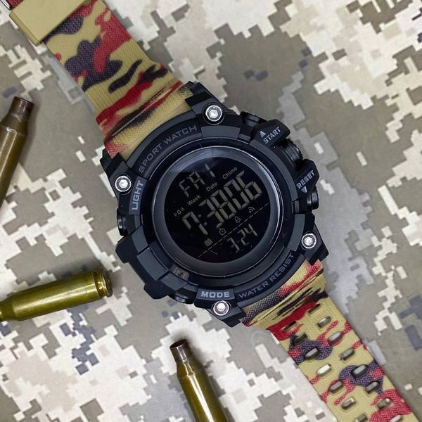 Skmei 1384CMRD Black-Camo 1080-0826 фото