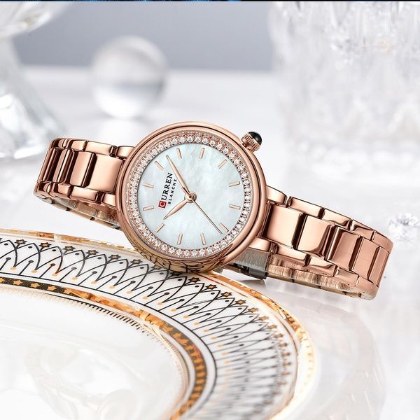 Curren 9089 Gold-White 1008-0343 фото