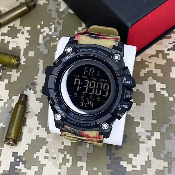 Skmei 1384CMRD Black-Camo 1080-0826 фото