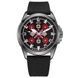 Awarder Embroidery Silver-Red Black Battery 10ATM 1202-0001 фото 1