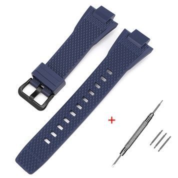 Ремінець для Casio G-Shock GST-B400 Dark Blue BK 1051-1130 фото