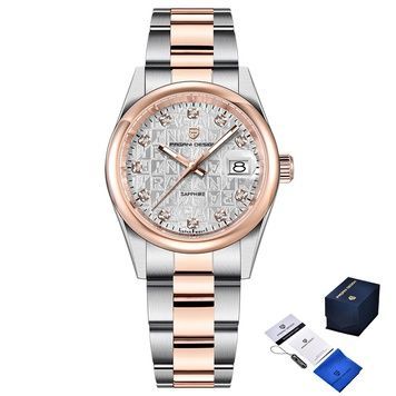Pagani Design PD-1794M Silver-Rose Gold-White 1138-0236 фото