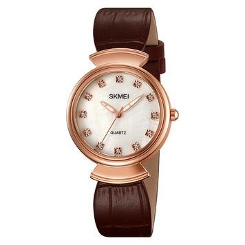 Skmei 2165RGWTBN Rose Gold-White-Brown 1080-2598 фото