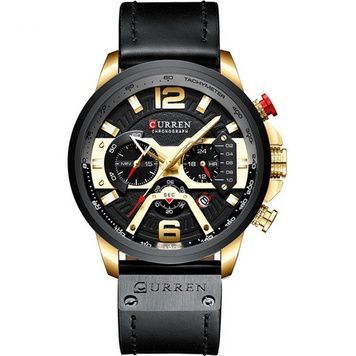 Curren 8329 Black-Gold 1008-0259 фото
