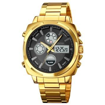 Skmei 1673GDBK Gold-Black SALE 1080-1781 фото