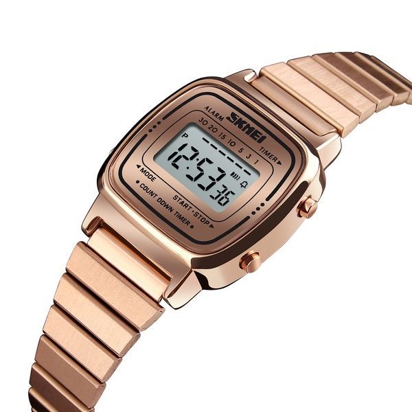 Skmei 1901SRG Rose Gold Steel SALE 1080-1426 фото