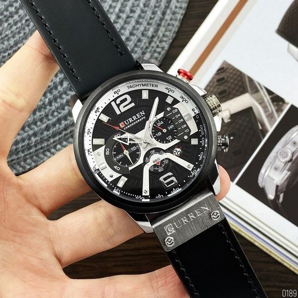 Curren 8329 Black-Silver 1008-0189 фото