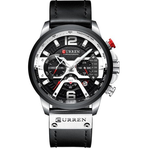 Curren 8329 Black-Silver 1008-0189 фото