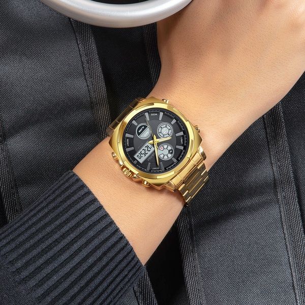 Skmei 1673GDBK Gold-Black SALE 1080-1781 фото