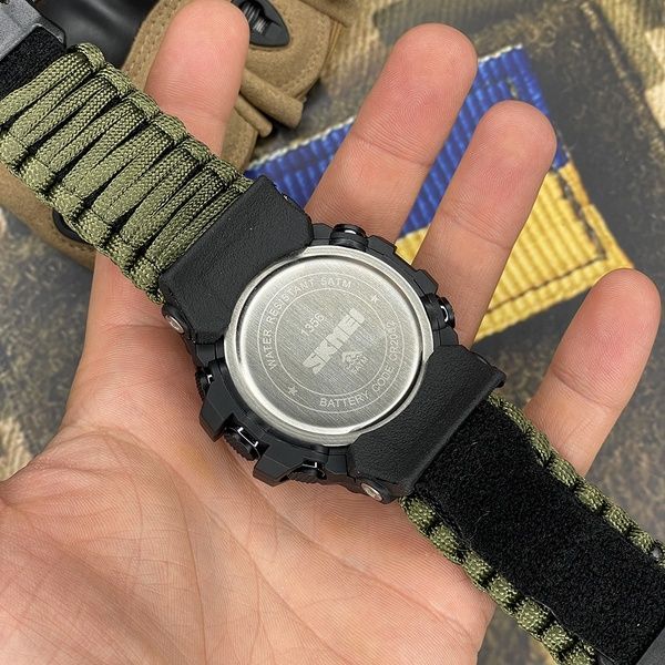 Skmei 1356AGPK Army Green Tactic Compass 1080-2047 фото