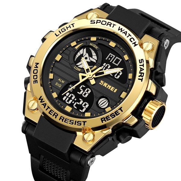 Skmei 2360BKGD Black-Gold 1080-2810 фото