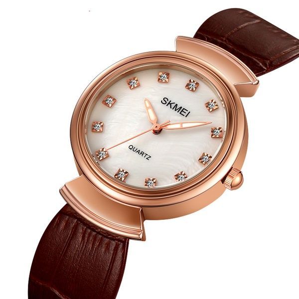 Skmei 2165RGWTBN Rose Gold-White-Brown 1080-2598 фото