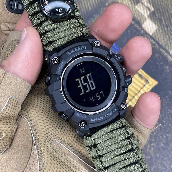 Skmei 1356AGPK Army Green Tactic Compass 1080-2047 фото