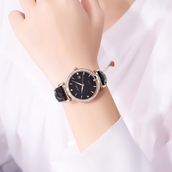 Skmei 2169RGBK Rose Gold-Black 1080-2878 фото