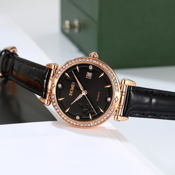 Skmei 2169RGBK Rose Gold-Black 1080-2878 фото