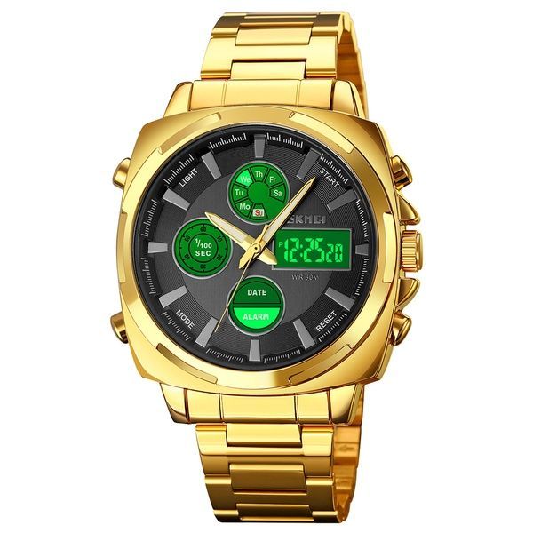 Skmei 1673GDBK Gold-Black SALE 1080-1781 фото