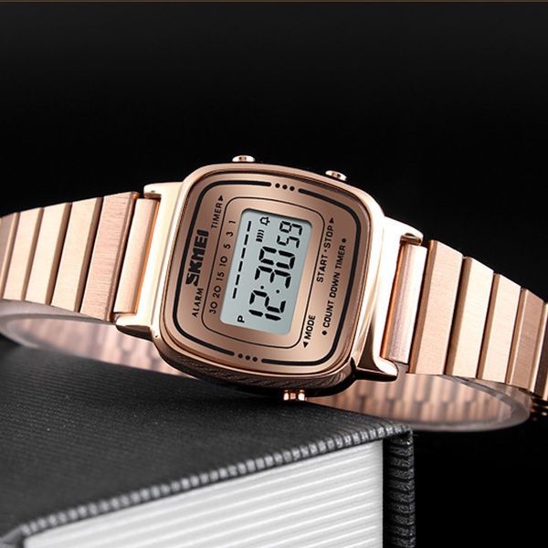Skmei 1901SRG Rose Gold Steel SALE 1080-1426 фото