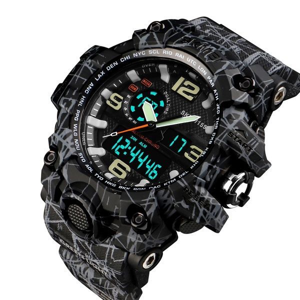 Skmei 1155 Black-Gray 1080-0799 фото