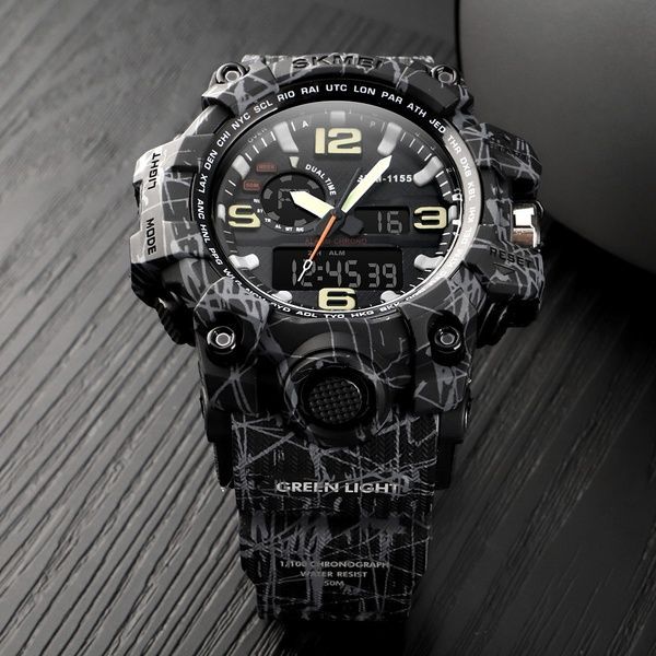 Skmei 1155 Black-Gray 1080-0799 фото