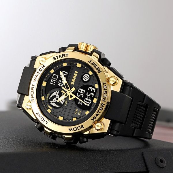 Skmei 2360BKGD Black-Gold 1080-2810 фото