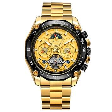 Forsining 6913 Gold-Black-Gold 1059-0017 фото