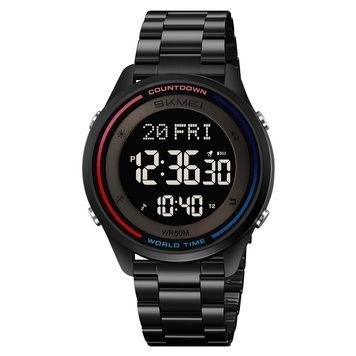 Skmei 2412SBK Black Steel 1080-2784 фото