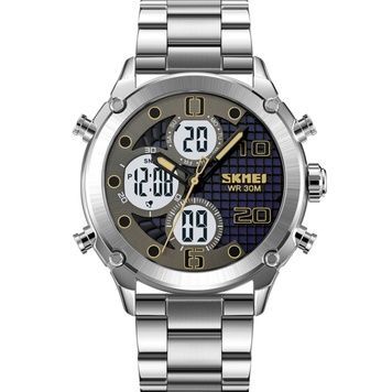 Skmei 1975SSIWT Silver-White Steel 1080-2017 фото