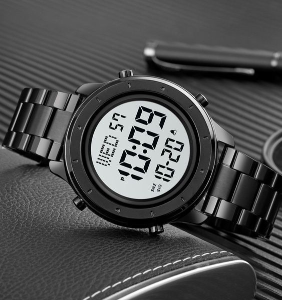 Skmei 1864SBKWT Black-White Steel 1080-1173 фото