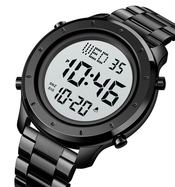 Skmei 1864SBKWT Black-White Steel 1080-1173 фото