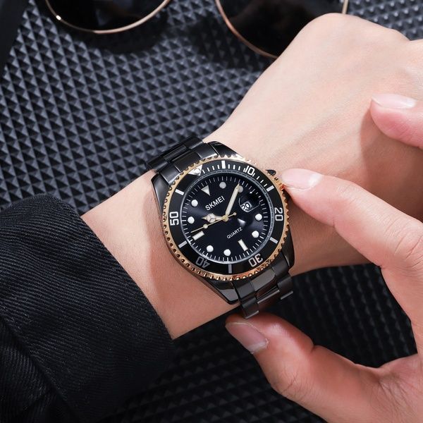 Skmei 1779GDBK Black-Gold 1080-1014 фото