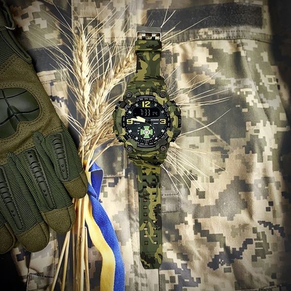 Patriot 004CMGRDPS ДПС Зелений камуфляж + Коробка. 1201-0131 фото