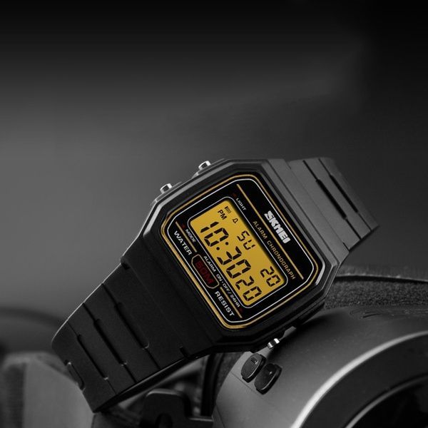 Skmei 1412BKGD Black-Gold 1080-1404 фото
