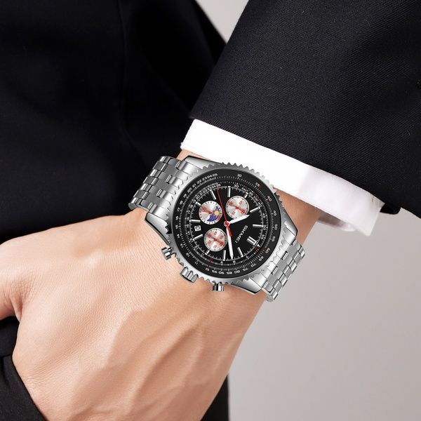 Skmei 9348BK Black 1080-2827 фото
