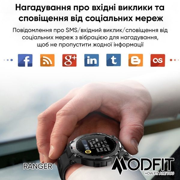 Modfit Ranger Grey 36 мм. 1077-0205 фото