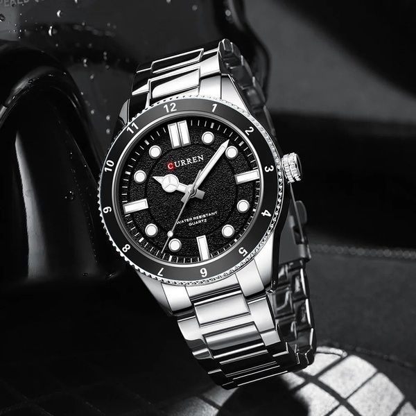 Curren 8450 Silver-Black 1008-0443 фото