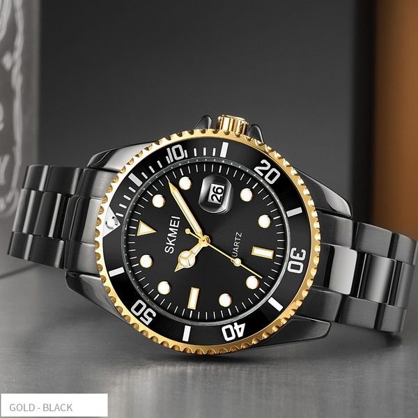 Skmei 1779GDBK Black-Gold 1080-1014 фото