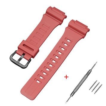 Ремінець для Casio AE-1000W Red BK 1051-1033 фото
