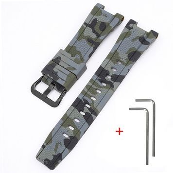 Ремінець для Casio G-Shock GST-W300 Camo Green BK 1051-0960 фото
