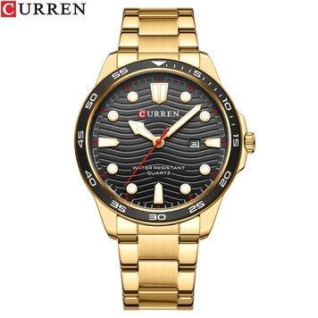 Curren 8426 Gold-Black 1008-0348 фото