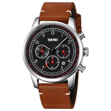 Skmei 9318BKBN Black-Brown 1080-2359 фото