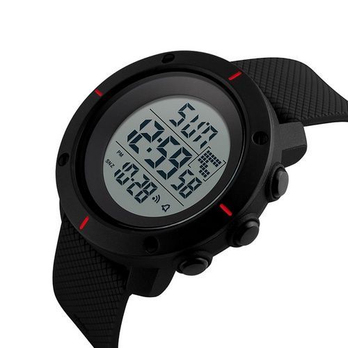 Skmei 1213 Black-Red 1080-0129 фото
