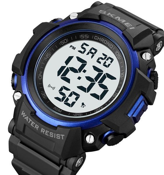 Skmei 1886BUWT Black-Blue-White 1080-1212 фото