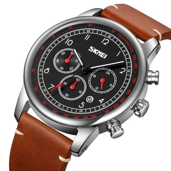 Skmei 9318BKBN Black-Brown 1080-2359 фото