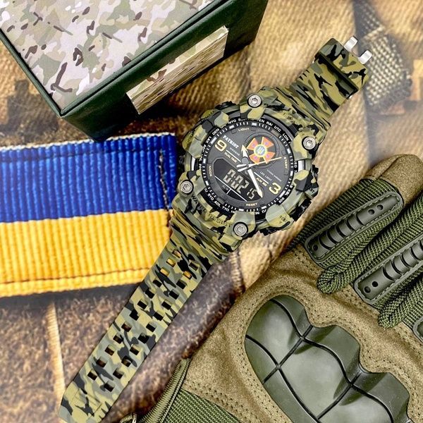 Patriot 001CMGRDSNS ДСНС Зелений камуфляж + Коробка. 1201-0001 фото
